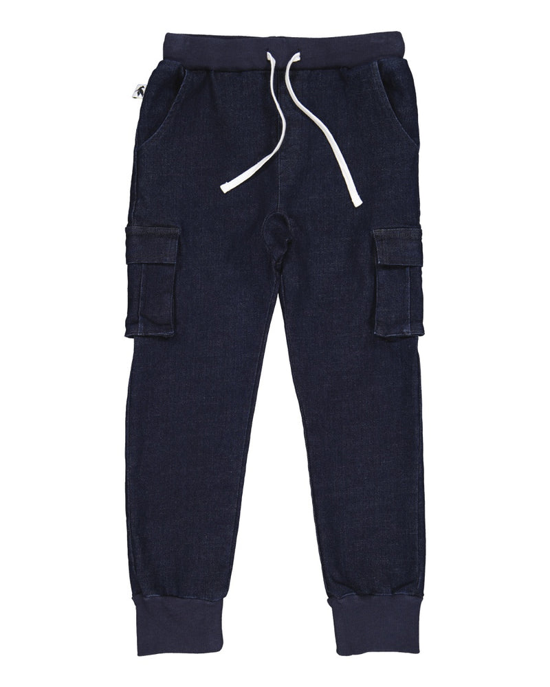 Radicool | Kissed Cargo Pant Ink Denim