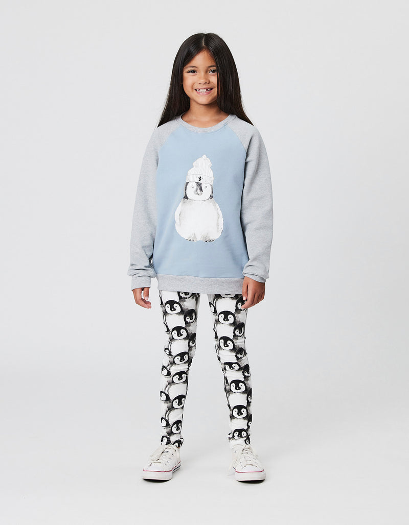 Radicool | Pongo Penguin Raglan Crew