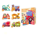 Toi | My First Puzzles Shape & Construction Vehicle