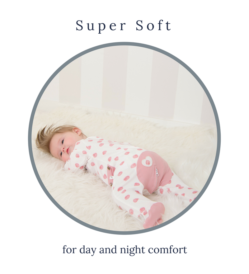 Li'l Zippers | Baby Pink Shell Long Romper