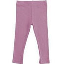 Ponchik Cotton Ribbed Leggings - Rosewood
