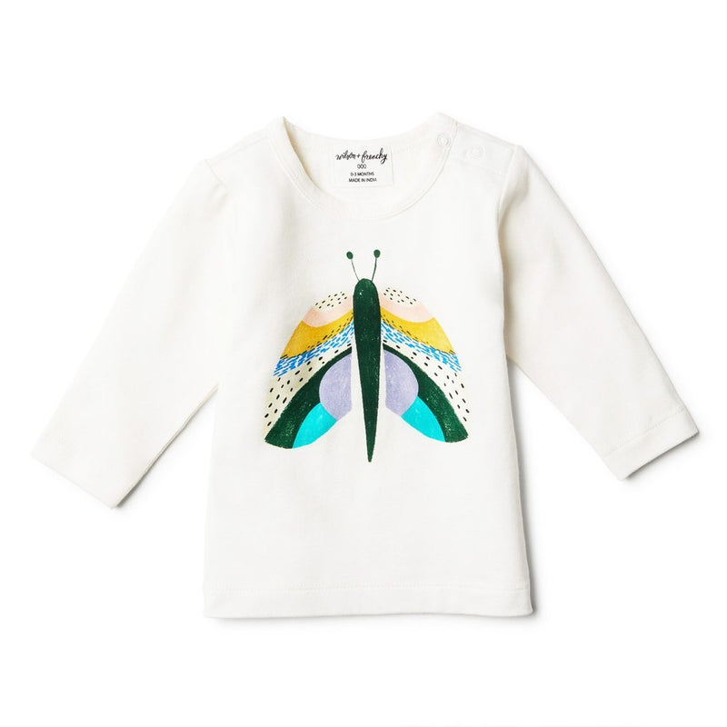 Wilson & Frenchy | Organic Flutter Long Sleeve Top
