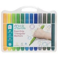 First Creations | Easi-grip Triangular Markers 24pk