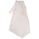 JUJO Baby 100% Cotton Knit Cable Edge Shwrap - White