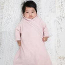 JUJO Baby 100% Cotton Knit Cable Edge Shwrap - Pink