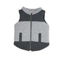Korango | Padded Knit Vest Charcoal - Tiger story W19