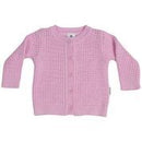 Korango | Chunky Knit Baby Girls Swan Princess Pink Cardigan -W19