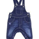 Korango | Denim Knit Overalls - Dark ( Tiger Story) W19