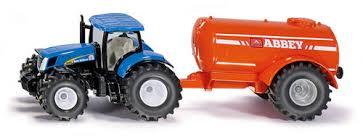 Siku 1945 Tractor with single Axle Vacuum Tanker