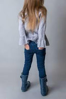 Love Henry Jean with Pintuck detail - Denim