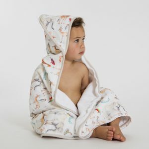 Hooded baby towel - Animal All4ella
