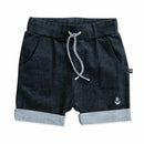 Hello Stranger | ROLL UP DENIM VIBE SHORT