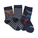 Columbine | 3 Pack Dino Bamboo Boys Socks