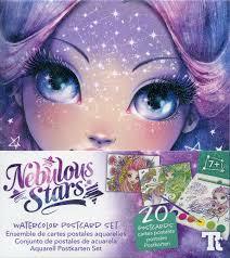 Nebulous Stars Watercolour Postcard Set