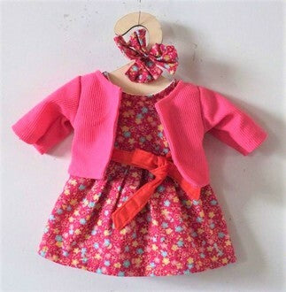 Hopscotch Doll Pink Floral Dress