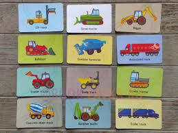 Usborne | Snap Cards - Diggers & Trucks