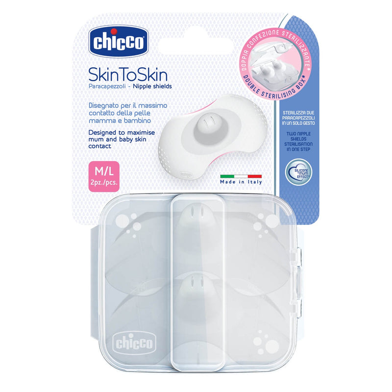 Chicco Nipple Shields 2 In Pack – Various Sizes