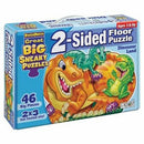 Two Sided Floor Puzzle | Dinosaur 46pc