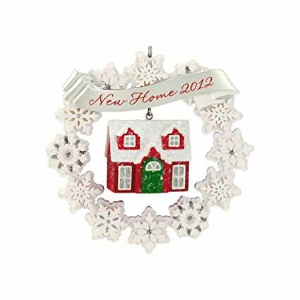 Hallmark Keepsake Ornament New Home 2012 Snowflake Wreath House