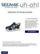 Skeanie | All Terrain sandals -Navy