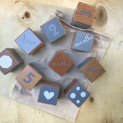 Discoveroo | Wooden Shape & Number Blocks