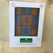 Discoveroo | Wooden Shape & Number Blocks