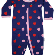 Korango |Apples Long Sleeve Romper Navy S19