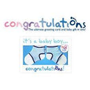 SOCK ONS CONGRATULATIONS CARD (BLUE)