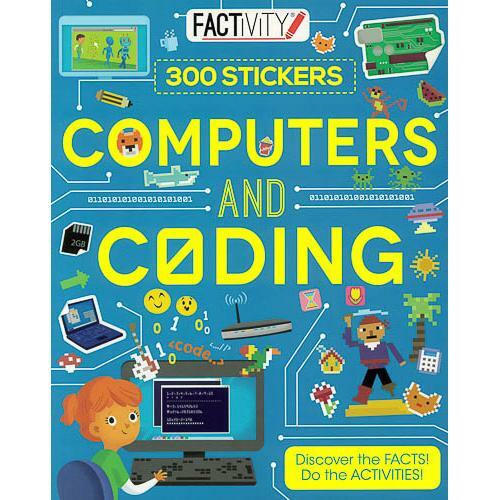 Factivity 300 Sticker Computers & Coding Book