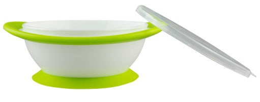NUK: No-Mess Suction Bowls with Lids
