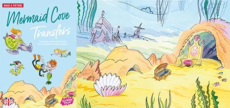 Mermaid Cove Transfers by Scribble Down