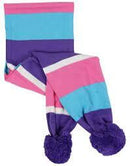 Korango | Knit Scarf  Stripe  PINK/NAVY RRP $21.90