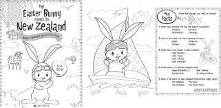 The Easter Bunny Comes To NZ- Activity book