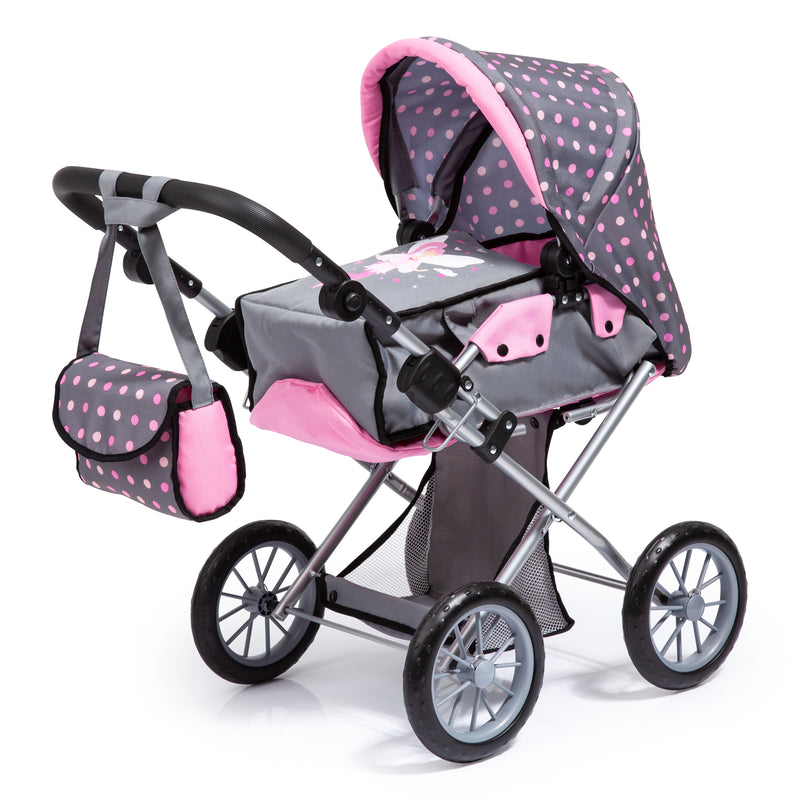 Bayer Limited City Star Pram Grey Pink
