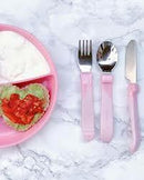 Twistshake | Set LEARN CUTLERY STAINLESS STEEL 12+M RRP $24.99