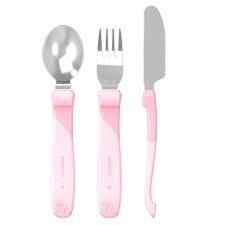 Twistshake | Set LEARN CUTLERY STAINLESS STEEL 12+M RRP $24.99