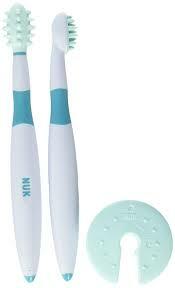 Nuk | 3 sided infant toothbrush 6+ 2 pack