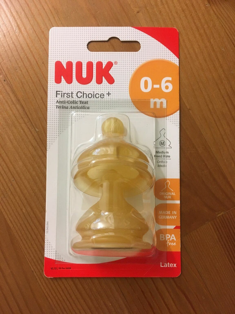 Nuk | First Choice Latex 0-6 months M