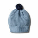 Wison & Frenchy | Faded Denim Knitted Hat