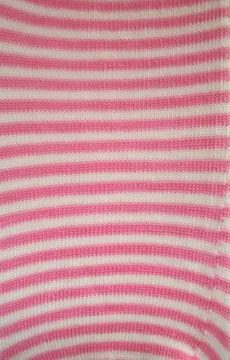 COLUMBINE | Merino Wool Tights - Pink Stripe