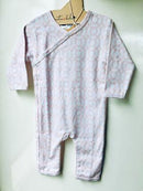 Emotion & Kids | Pink & White ALL IN ONE FOOTED OUTFIT