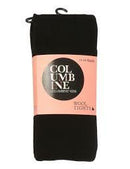 Columbine Merino Wool Tights - Black