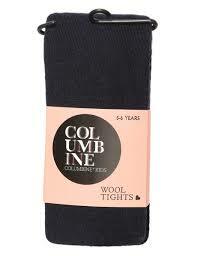 COLUMBINE | Navy Cotton Tights