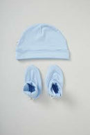 Boody Baby | Beanie & Booties - Sky