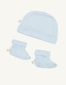 Boody Baby | Beanie & Booties - Sky