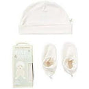 Boody Baby | Beanie & Booties Set - Chalk
