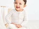 Boody Baby | Stripe Long Sleeve Onesie - Rose