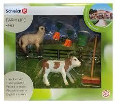 Schleich | Cleaning Kit with Calf - 41422