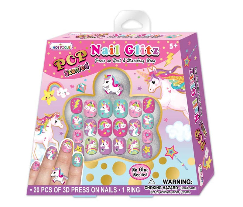 Pop Nail Scented Glitz Set -Unicorn