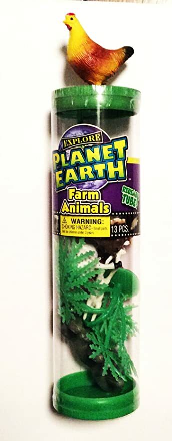 Planet Earth Animal Fun Tube